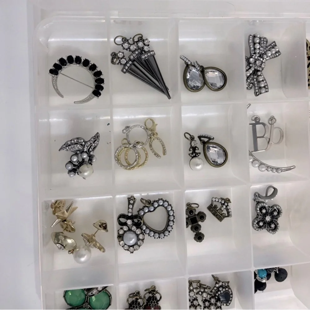 LARGE 80 pc. Jewelry Making Supplies Lot PRICE FIRM - Picture 3 of 7